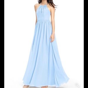 Azazie Kailyn Sky Blue bridesmaid dress